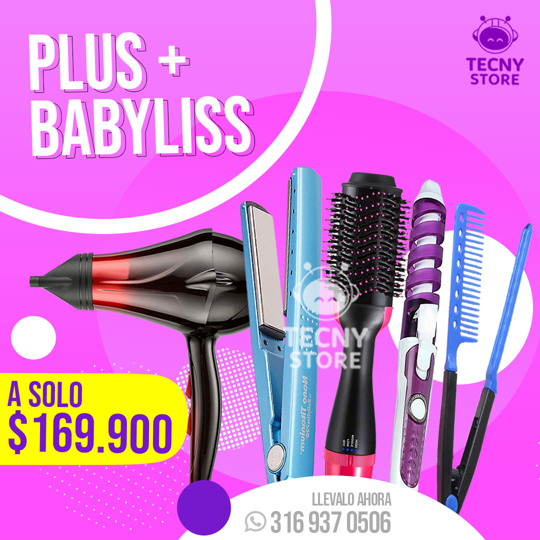 COMBO PLUS BABYLISS + 2 OBSEQUIOS