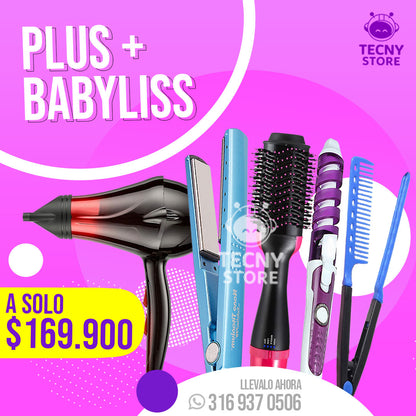 COMBO PLUS BABYLISS + 2 OBSEQUIOS